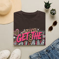 Get The Glam T-Shirt — Leopard Sparkle Graphic Tee for Glam Lovers