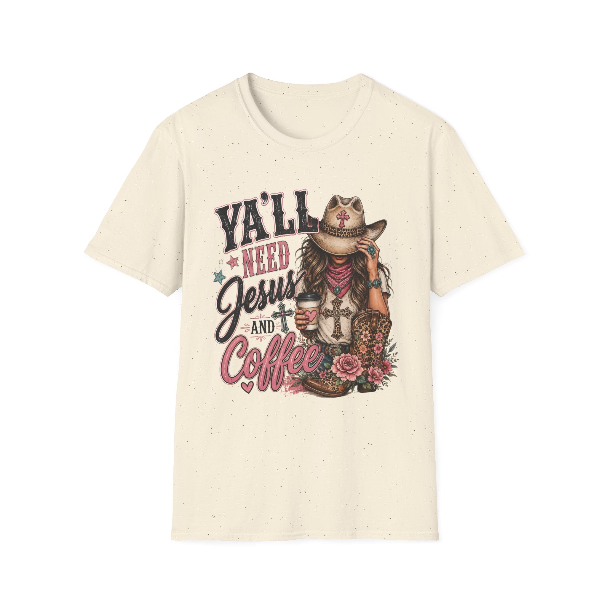 Y'all Need Jesus and Coffee T-Shirt