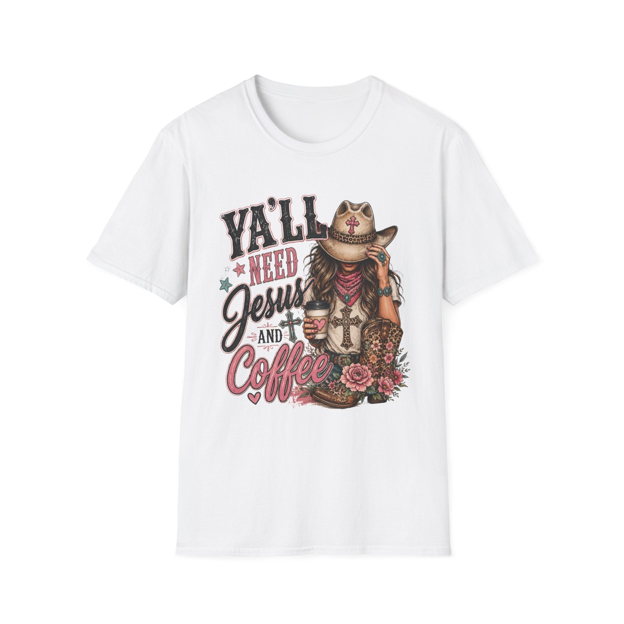Y'all Need Jesus and Coffee T-Shirt