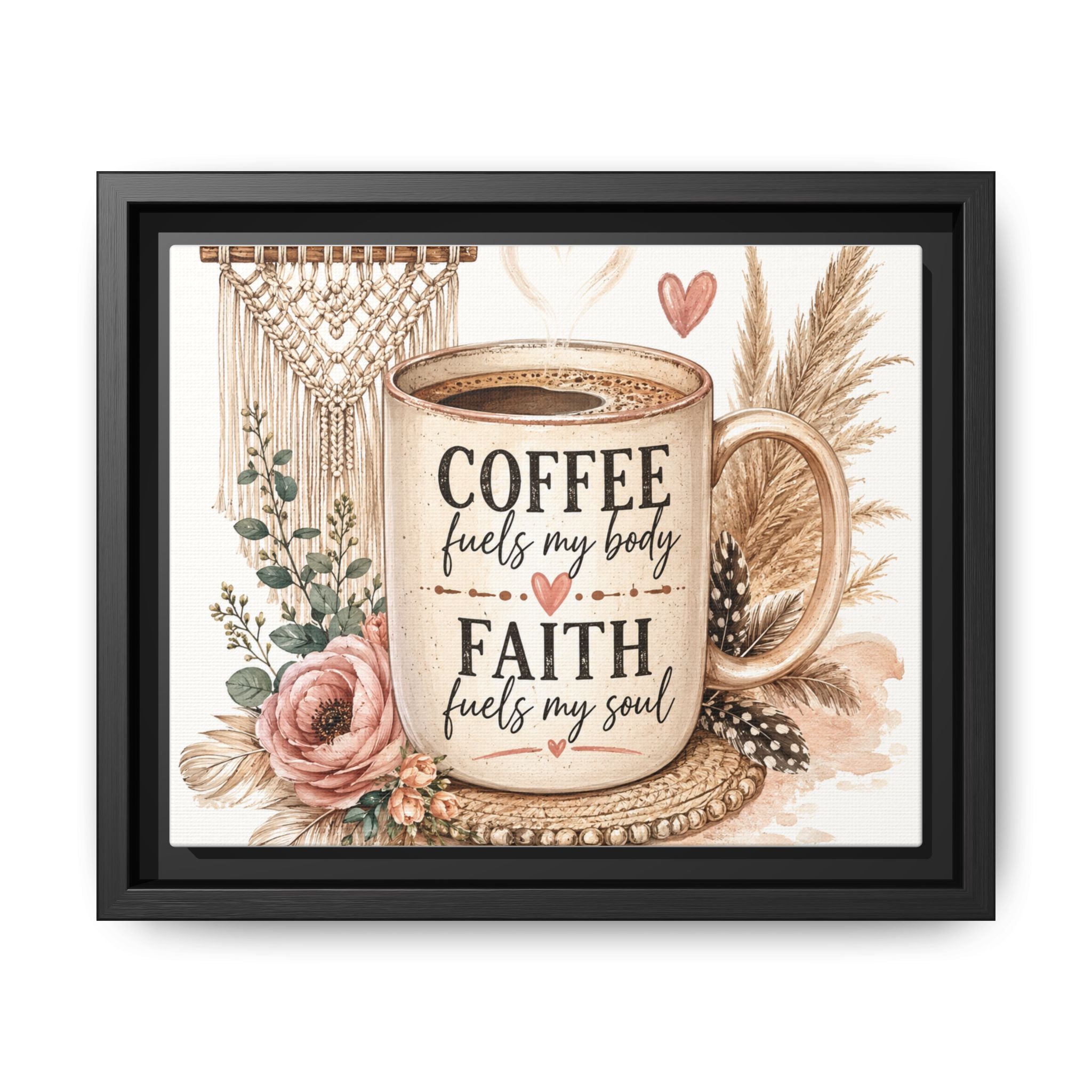 Matte Canvas, Framed (Multi-color)