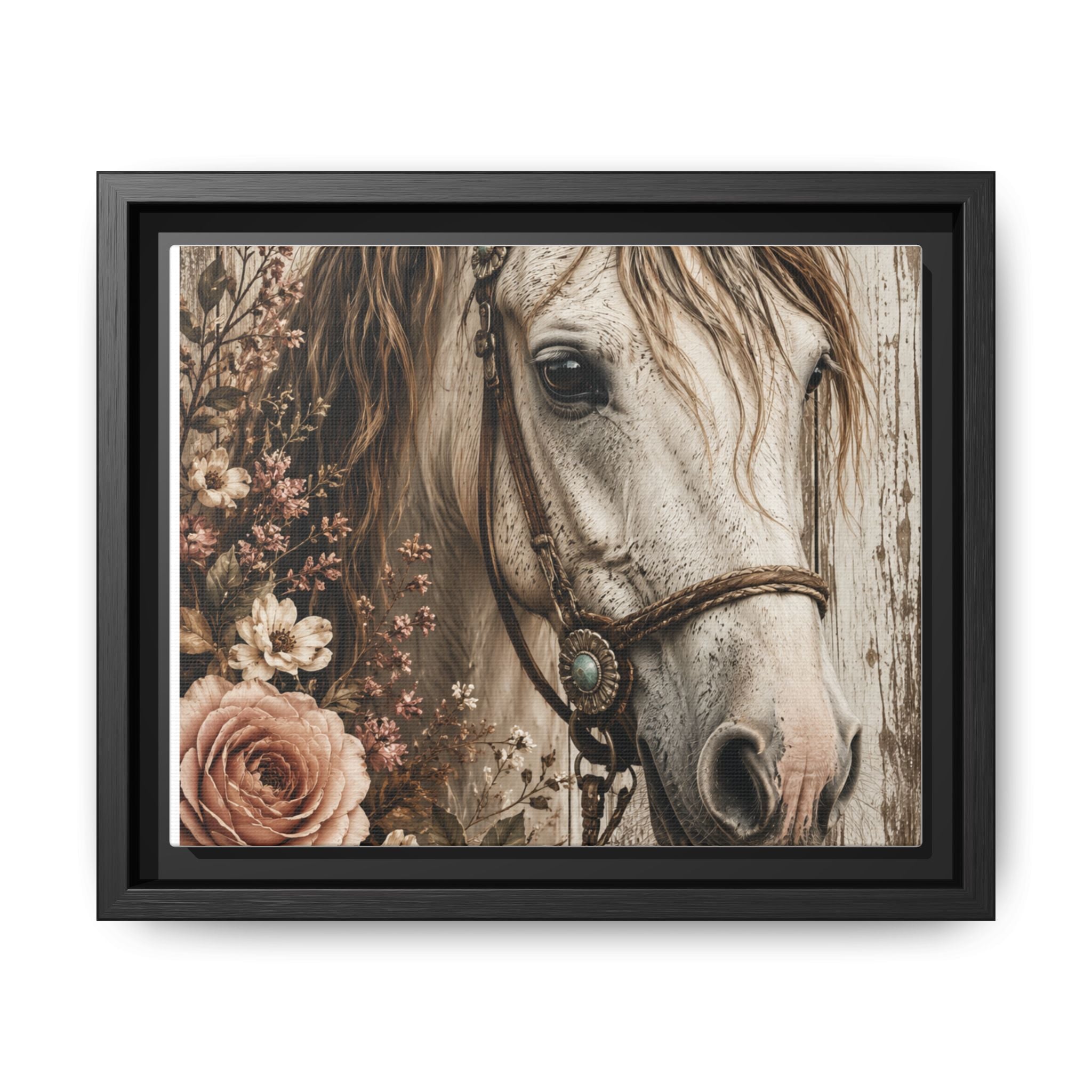 Matte Canvas, Framed (Multi-color)