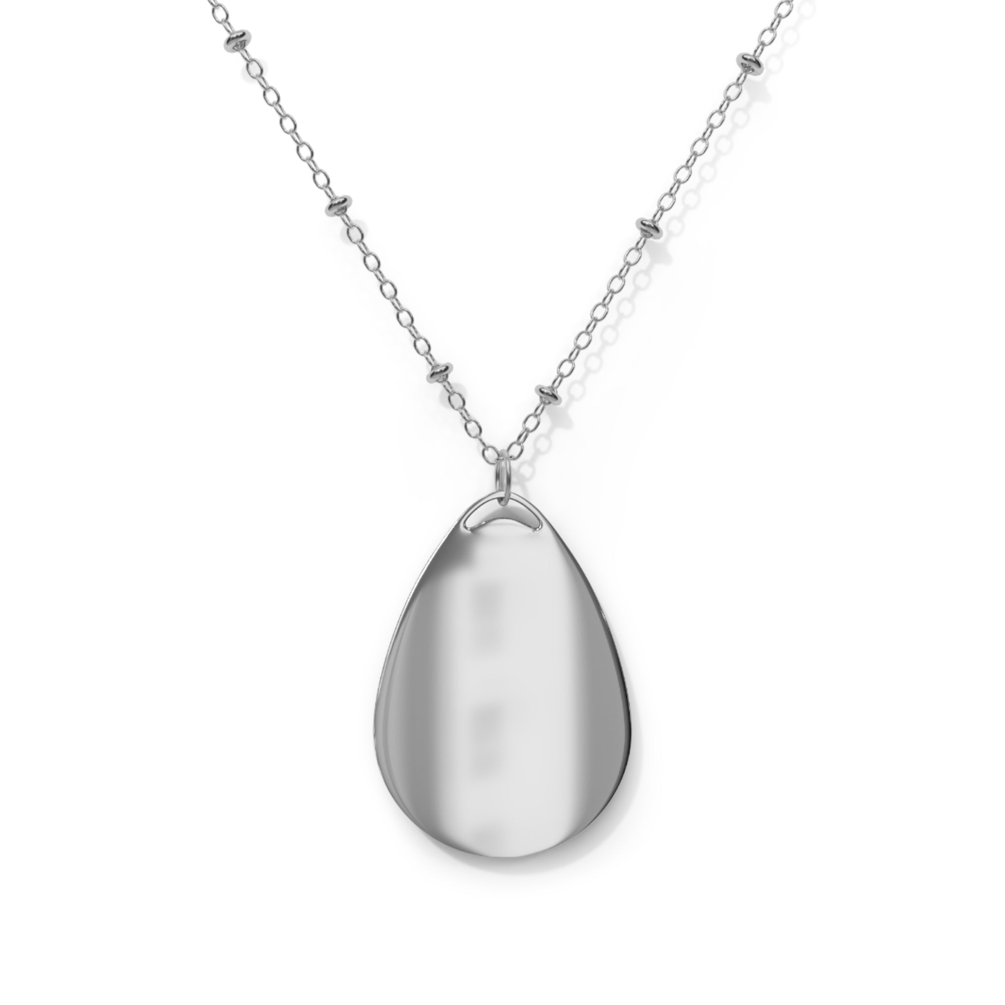 Oval Horse Portrait Necklace