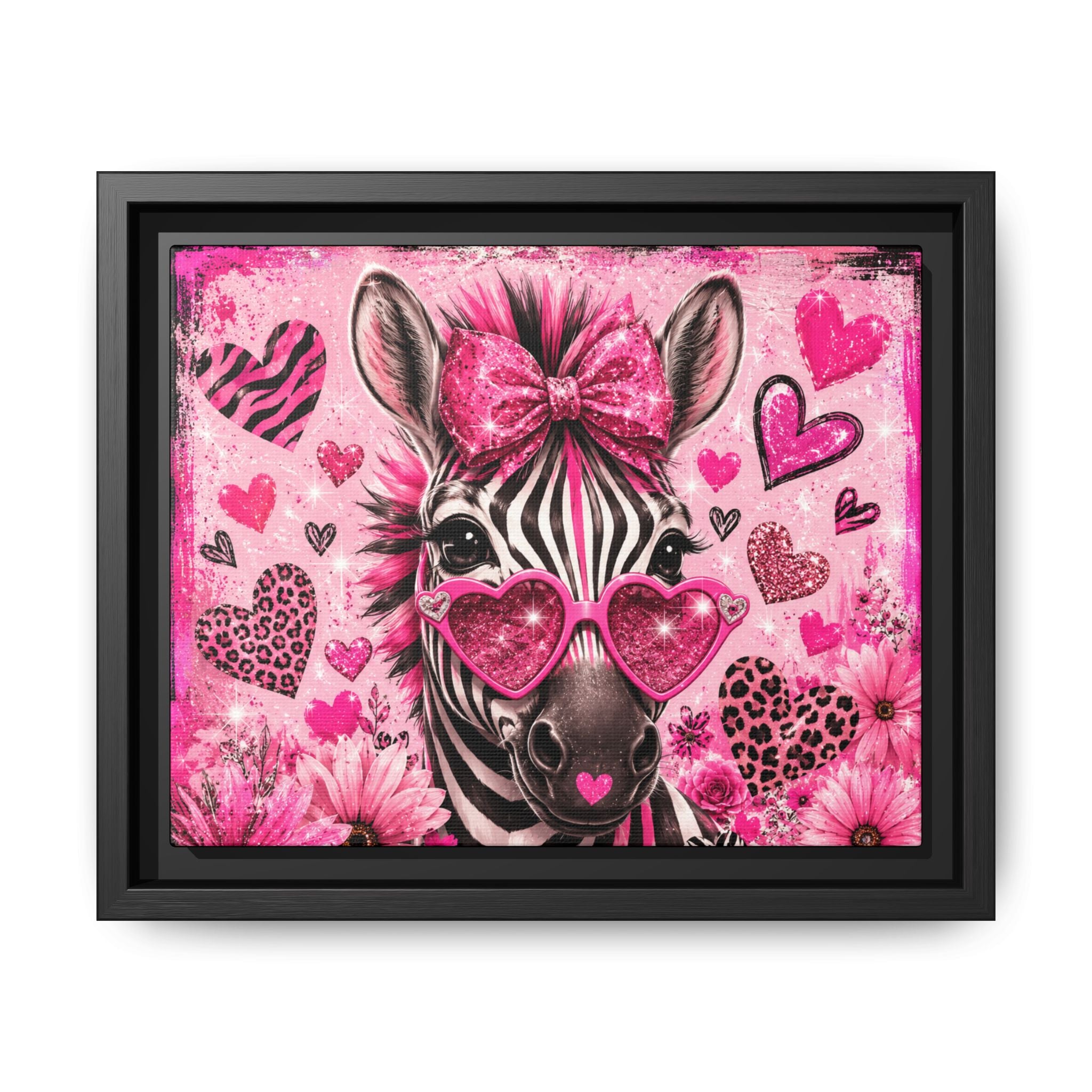 Matte Canvas, Framed (Multi-color)