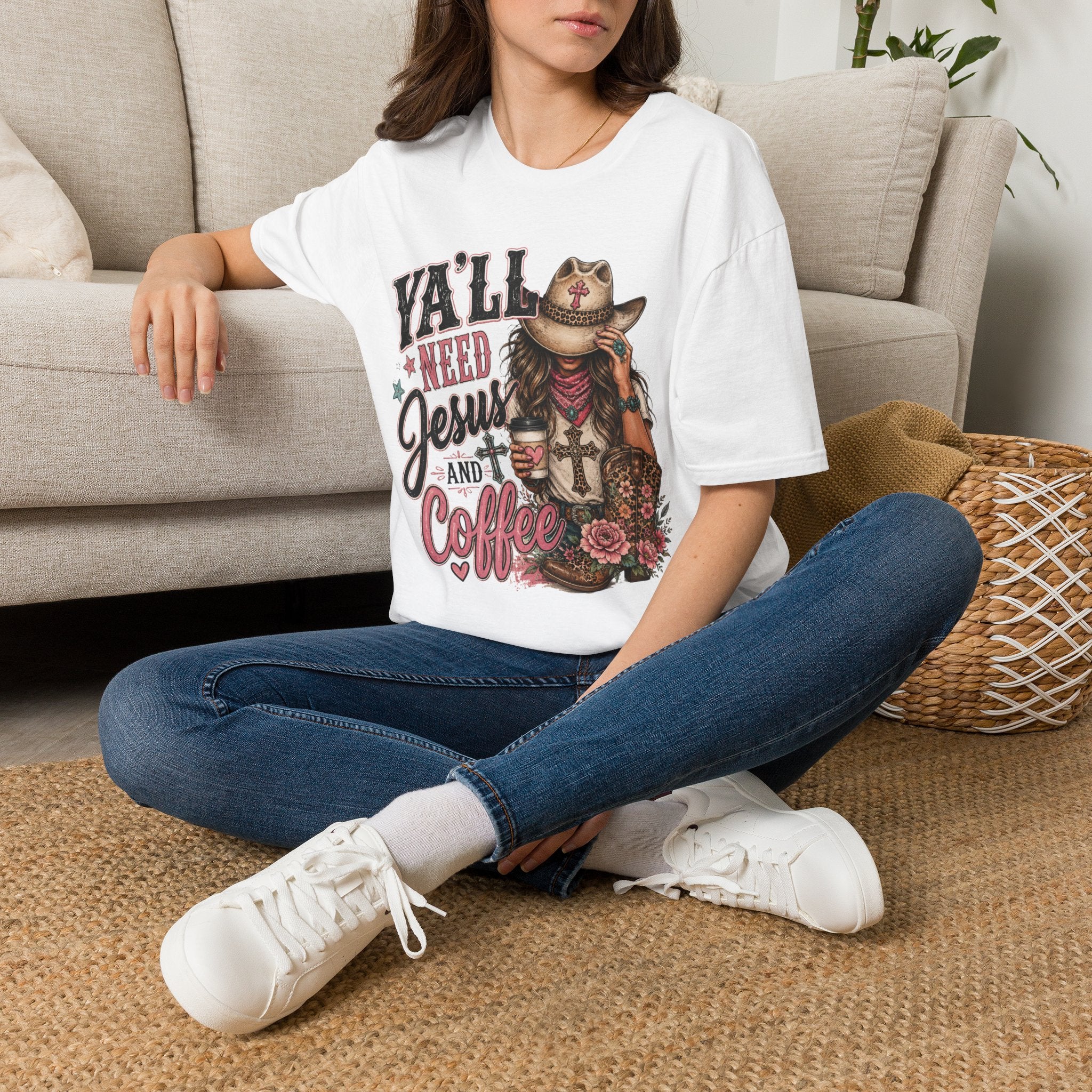 Y'all Need Jesus and Coffee T-Shirt