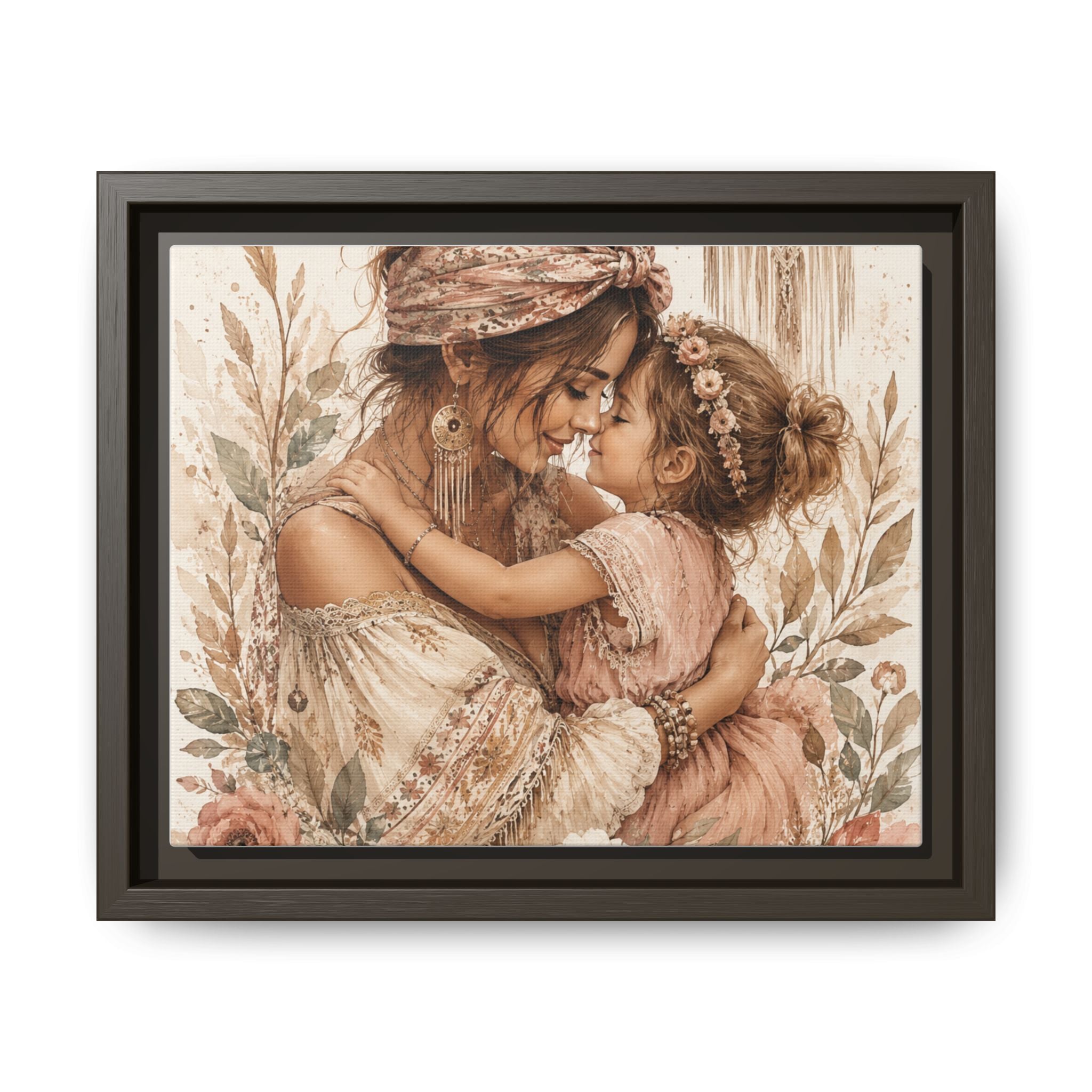 Matte Canvas, Framed (Multi-color)