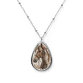 Oval Horse Portrait Necklace