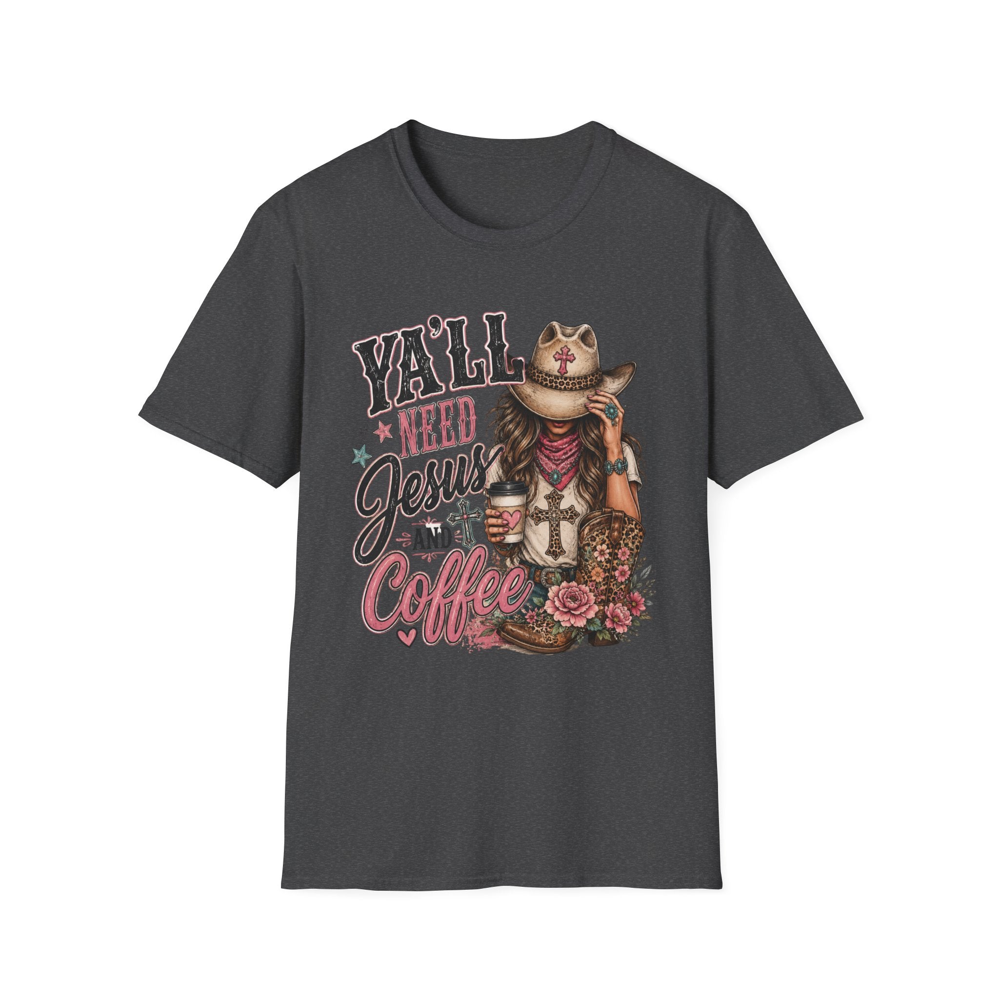 Y'all Need Jesus and Coffee T-Shirt