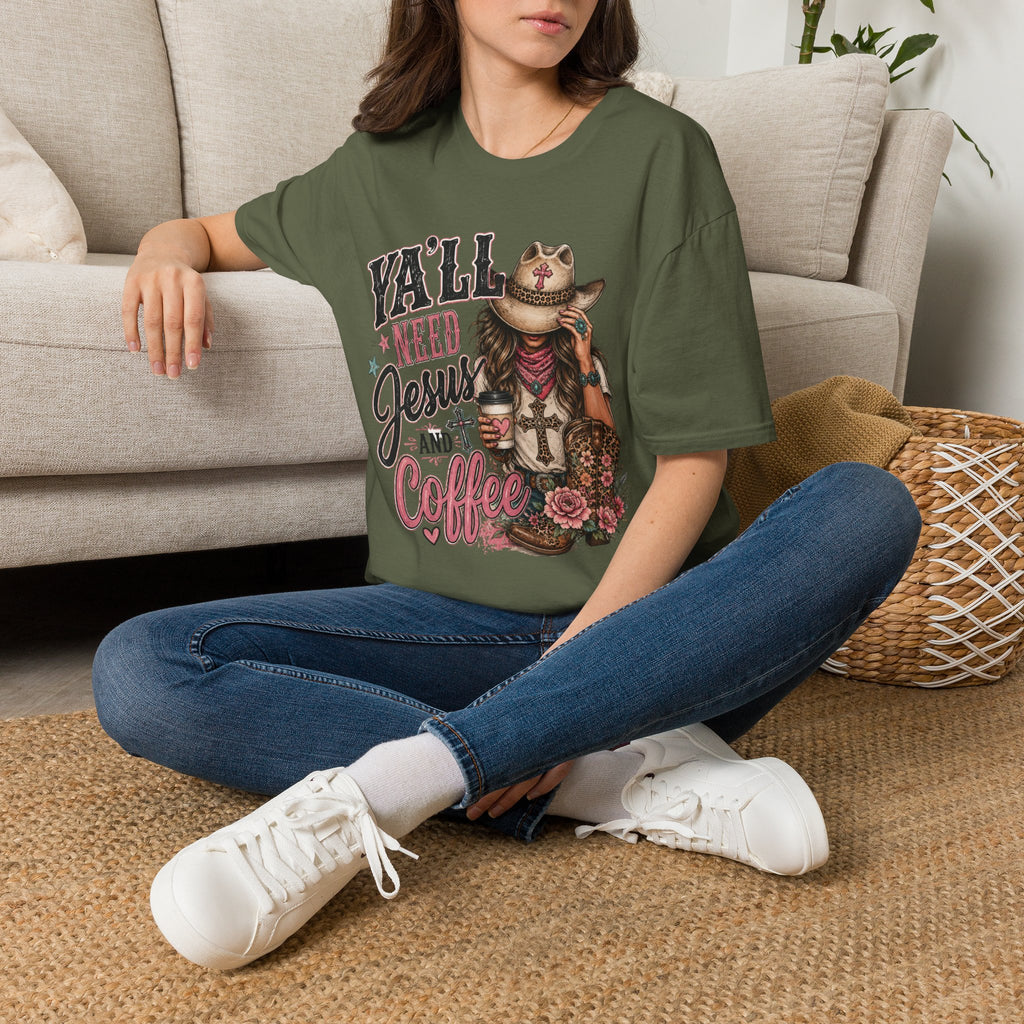 Y'all Need Jesus and Coffee T-Shirt