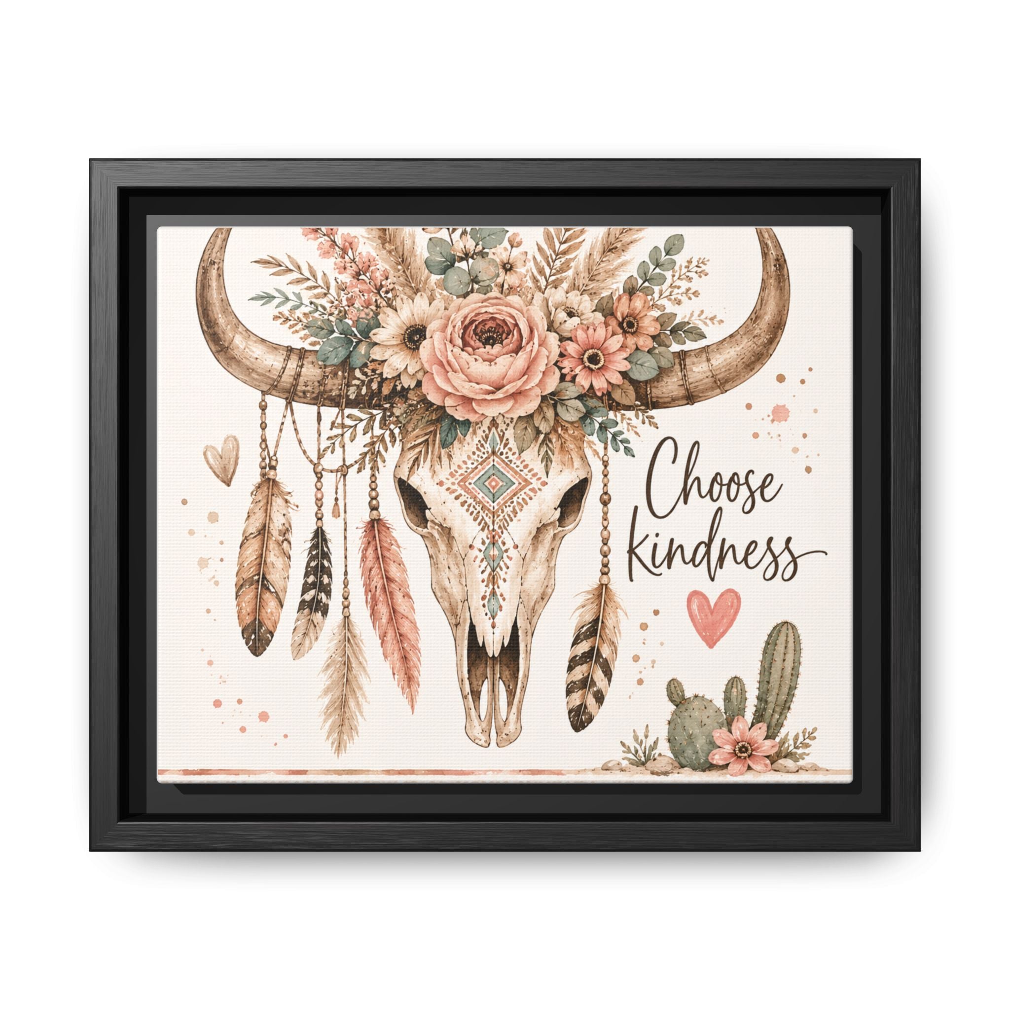 Matte Canvas, Framed (Multi-color)